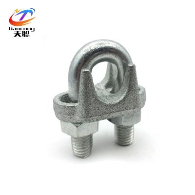 China YJT Factory Heavy Duty High Quality Carbon Steel Manufacture /Stainless Cast Steel Wire Rope Clip for sale