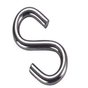 China Stainless Steel Iron Steel Double Ended Snap Bolt Hook S Hook for sale