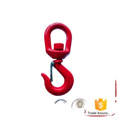 China Various Heavy Industry Swivel Crane Hook With Latch Hanging Hooks Crane Hook for sale