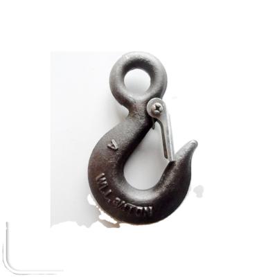 China Heavy Industry Eye Crane Hook Safety Chain Hooks Safety Crane Hooks for sale