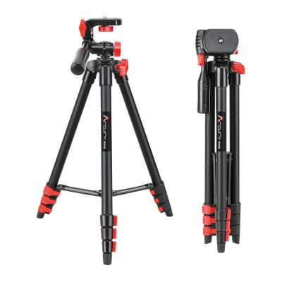 China PORTABLE Factory Wholesale Custom Portable Arcury TP04C Aluminum Alloy Mobile Phone Tripod for sale