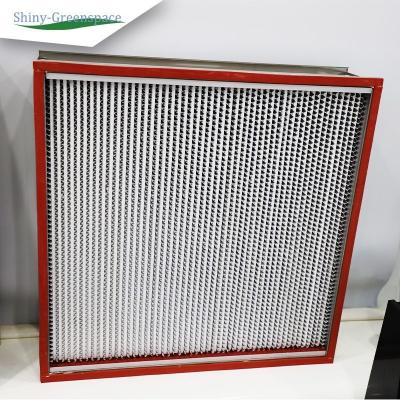 China 1200 CFM Long Lasting Ventilation Filter MERV 8 Pleated Air Filter for sale