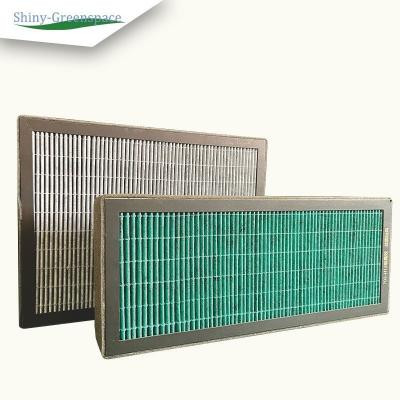 China Coarse Efficiency F9 Filter Folded HEPA Activated Carbon Filter for sale