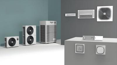 China 18000BTU 20000BTU Hisense Central Air Conditioner Split System Central Ac Unit for sale