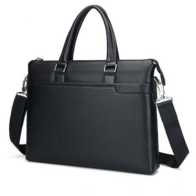 China Newest Custom Luxury Fashinable Business Leather Briefcases Waterproof Tote Bag Cowhide Messenger Bag Shoulder Bags High Quality Laptop Briefcase for sale