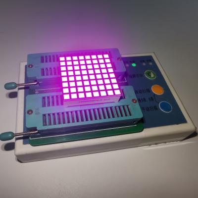 Cina Catodo rosa della colonna del quadrato 8x8 LED Dot Matrix Display Row Anode per l'elevatore in vendita