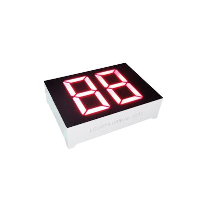 China Ultra helle rote Doppelder stellen-7 allgemeine Anode Segment LED-Anzeigen-0.79inch für Warmwasserbereiter zu verkaufen