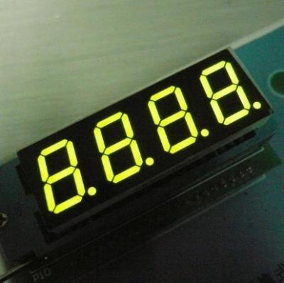 China 350 mm Verde contínuo de quatro dígitos 7 segmentos LED / placa de exibição eletrônica à venda