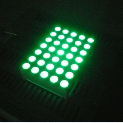 中国 メッセージを動かす純粋な緑 5x7 のドット マトリクス 3mm LED ライトは署名します 販売のため