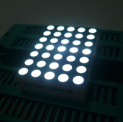 中国 エレベーターの位置表示器のための高い明るさ5x7のドット マトリクスのLED表示列の陽極 販売のため