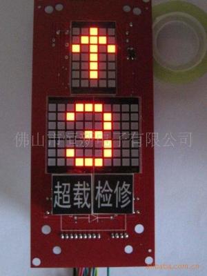 China Common Cathode 3mm Red Dot Matrix LED Display Panel Segment Led Display For Elevator for sale