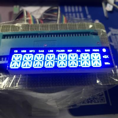 China Ultrawit aangepast 8-cijferig 14-segment led display Te koop