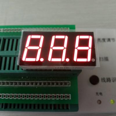 China Black Numeric Digit Display with Through-hole Mounting and Background Color for sale