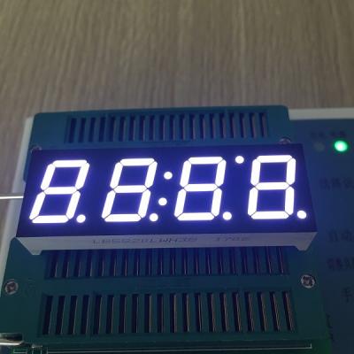 China Cátodo común ultra blanco de la exhibición del reloj de 0,56