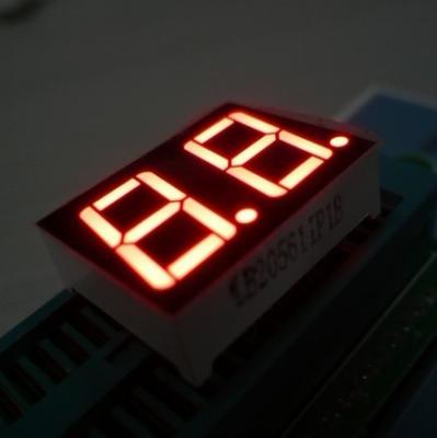 China 2 Digit 7 Segment Led Display , 0.39 Inch Multi Color 7 Segment Display CC/CA Polarity for sale