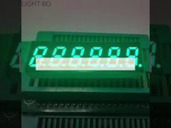 Green Small Size 6 Digit 7 Segment LED Display Common Cathode for Frequency Converter