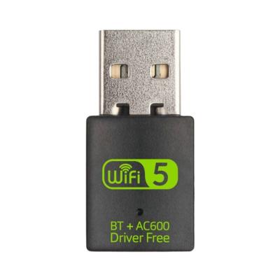 China Server BT Long Range USB WiFi Adapter High Power Wireless Network Card Two In One Wifi USB Adapter Radio for sale