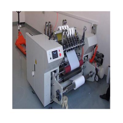 China Garment shops roll slitting aper slitting and rewinding machine surface winding rewinding slitting machine for sale