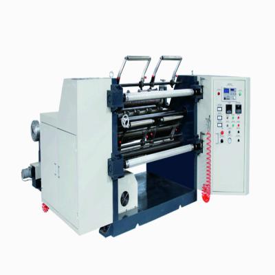 China Industrial Paper Slitter Adhesive Tape Heat Sensitive Paper Coil Paper Slitting Machine For Horizontal for sale