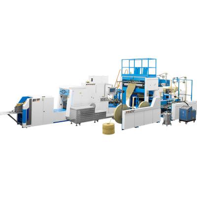 China Garment Shops Design Production Machine for Paper Bag Forming Machine Automatic Round Rope Paper Bag Machine for sale