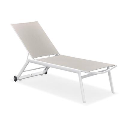 China Weather resistant; Easy to clean; Stackable; Wholesale Good Quality Quick Dry Aluminum Beach Foam Sun Sofa Garden Outdoor Pool Deck Chair for sale