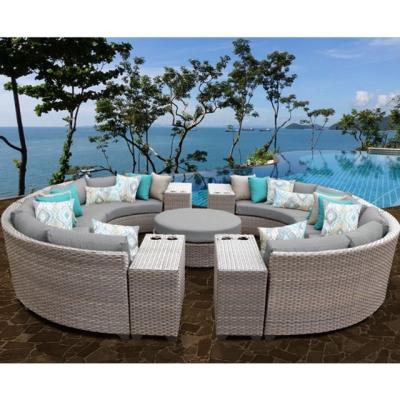 China Hot Sale Modern Patio Sofa Furniture Outdoor Sofa Waterproof Garden Easy Carry Set for sale