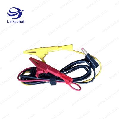 China Haz de cables UL94 - PIN de la inyección del clip de cocodrilo del material los 4.0MM del PVC V0 en venta