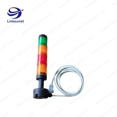 China 4 Layer Waterproof LED Signal Tower Light LIYY 6C - 0.25 Cable PVC Material for sale