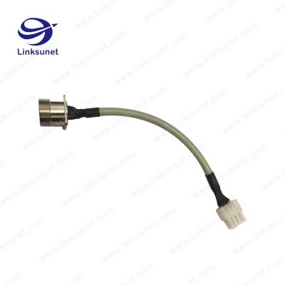 China O  9pin adiciona os conectores fêmeas naturais LIYCY 26 de 5557series 4.20mm - cablagens de 28awg PA6 à venda