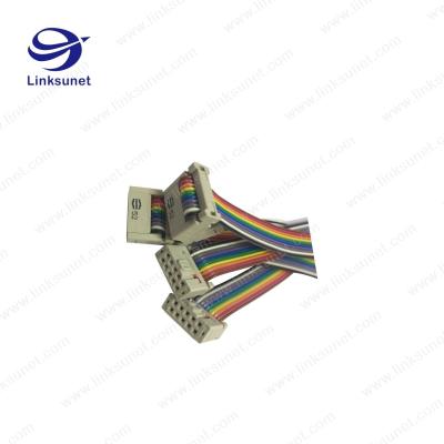 China 3M C3811/10SF añade las líneas terminales 10 conector del arnés 2 de Harting de cable de la echada IDC de la manera 2.54m m en venta