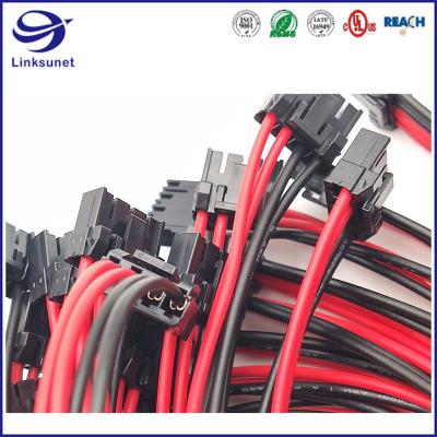 中国 配線用ハーネスの内部電源のための強い安全な18AWG 4pinの錠および関係コネクター 販売のため