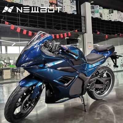 China newbot 5000w storm electric sports bike fast speed 120km/h motorcycle 6.2kwh adult off road motorcycle 150 kg for sale