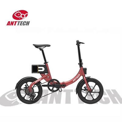 China Aluminum Alloy Factory Price Cheap Anttech 36V 250W Urban E-Bike, 16 Inch Electric Bike for sale