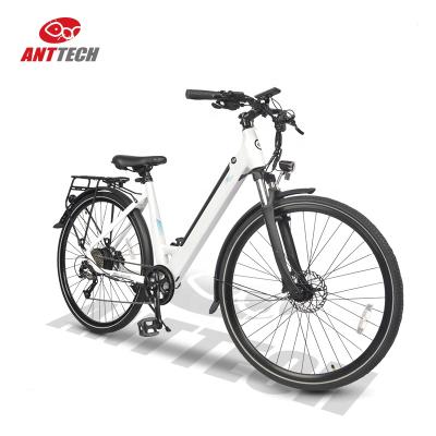 China Anttech IBIS City 250w Electric Bike 700c Electric Lady Bike 6061 Aluminum Alloy 2021 For Adult Electric 36v 12.8ah for sale