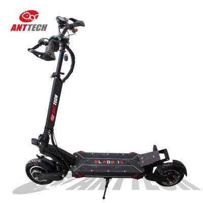 China Unisex 10 Blade Dual Motor 1200W 10 Inch Size Big Wheel 10X 2 ZERO Kck Adult Folding Electric Scooter for sale