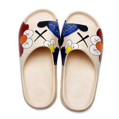 China Summer Man and Women Cartoon Elmo Yezzy Yezzy Slides Soft Unisex Yeezy Slipper Slide Unisex Yeezy Slipper for sale