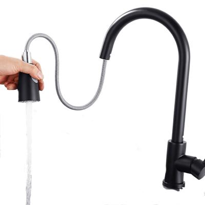 China Thermostatic Faucets Copper Hot And Cold Vegetable Basin Basin Faucet Sink Black Faucet for sale