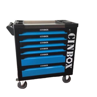 China SPCC 30in. Blue DIY Tool Equipment Rugged Case Metal Tool Cabinet OEM Style Industrial Toll Storage With Customized Color for sale