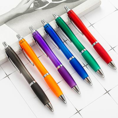 China Mymoonpie Retractable Ballpoint Pen High Quality Soft Plastic Soft 1.0mm Ballpoint Pens Retractable Ballpoint Pen for sale