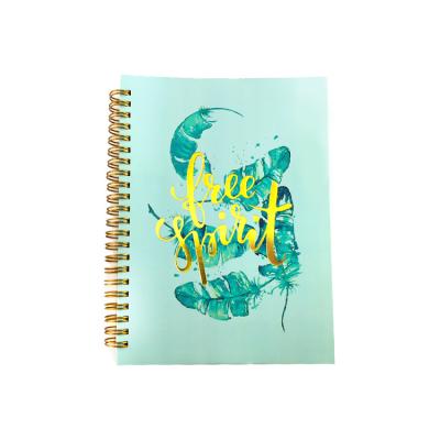 China Hot Selling Spiral 2021 Hardcover Book A5 Spiral Notebook School Planner Notebook Notebook for sale