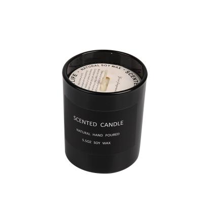 China Birthdays Factory Supply Spot Direct Bulk Order Candles No Logo Candle Holder Black Scented Gift Decor for sale