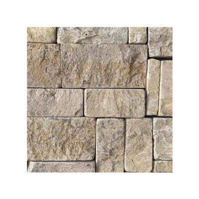 China Factory supply low price modern decor slab travertine stacked stone for sale