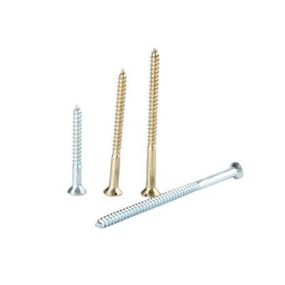 China China Factory Universal Din7505a Galvanized Carbon Flat Head 30mm Self Tapping Screws For Wood for sale