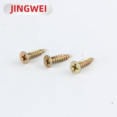 China Universal Round Phillips Carbon Steel Cadmium Screw Pan Head Self Pan Head Drilling Screws for sale