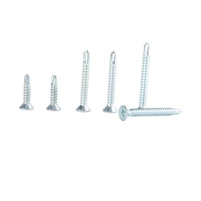 China Universal High Quality Galvanized Phillips Wood Screws Carbon Steel Self Tapping Screws for sale