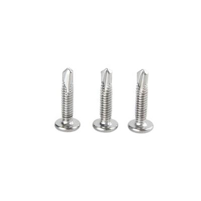 China Universal Series Stainless Steel Hexagon Direct Drive Shank Drill Factory Self Drilling Screw And Self Tapping Screw for sale