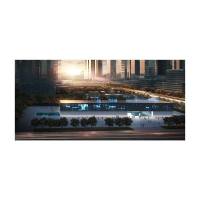 China Modern Architecture House Design Museum / Stadium / Hospital 3D Animation Max Rendering Designs House Bnk 43 for sale