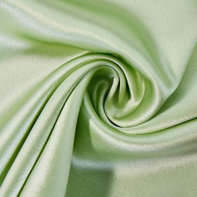 China Breathable High Quality Breathable Anti-static Lustrous Surface Custom 225gsm Acetate Poly satin natural Fabric For Dress for sale