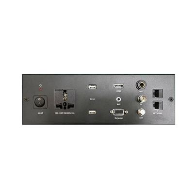 China Fixed On Wall 110V Multimedia VGA Data And Power Wall Plate Socket for sale