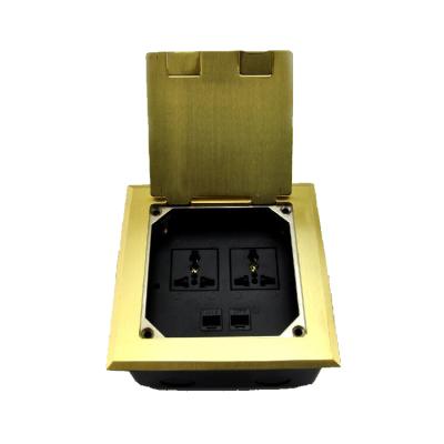 China Commercial with CE universal network vga rj45 floor electrical boxes with plug for sale